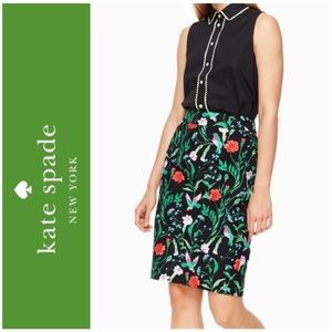 ♠️ NWT Kate Spade Jardin Tile Jacquard Pencil Skirt ♠️